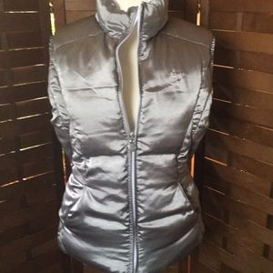 Nike reversible vest white/silver ladies SZ L